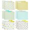 12 Pack Geometric File Folders with 1/3 Cut Tabs, Polka Dots (9.5 x 11.5 In)